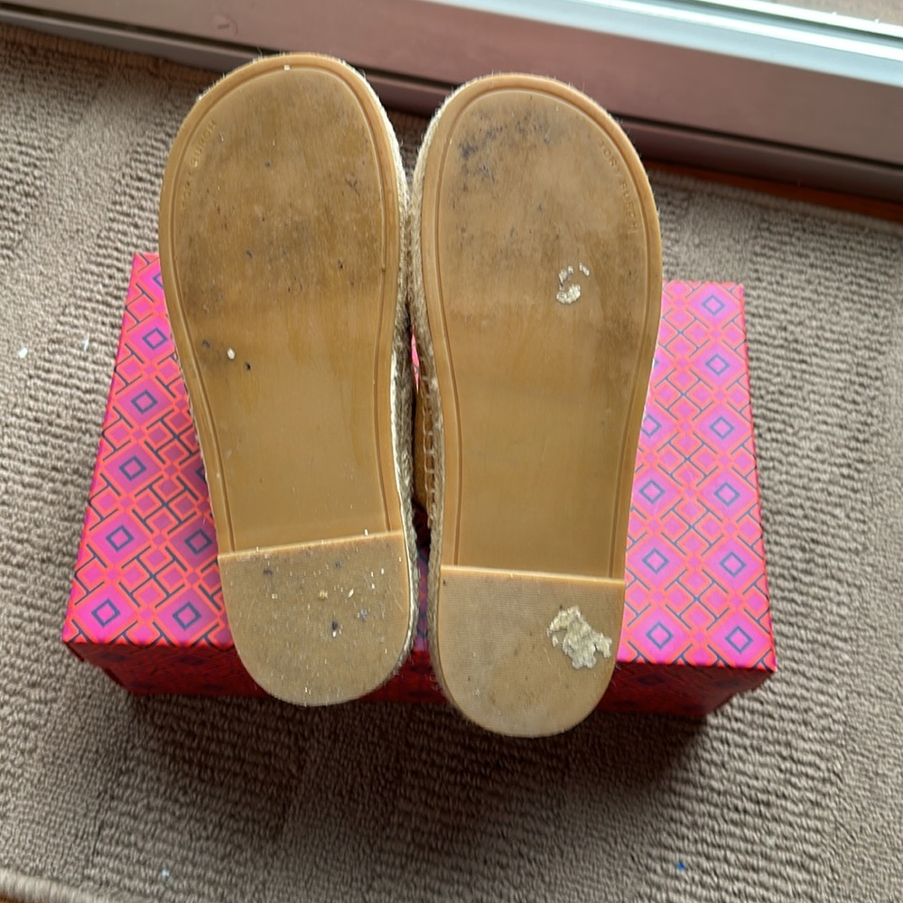 Tory Burch Selby Two-band Espadrille Slide - Picture 4 of 8